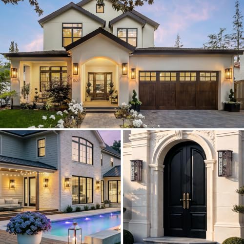 Outdoor Wall Light Fixtures (2 Count)