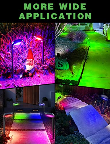 Color Solar Pathway Lights (4 Count)