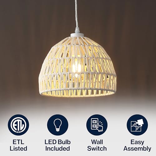 Campana 1 Light Pendant Dome Ceiling Lamp