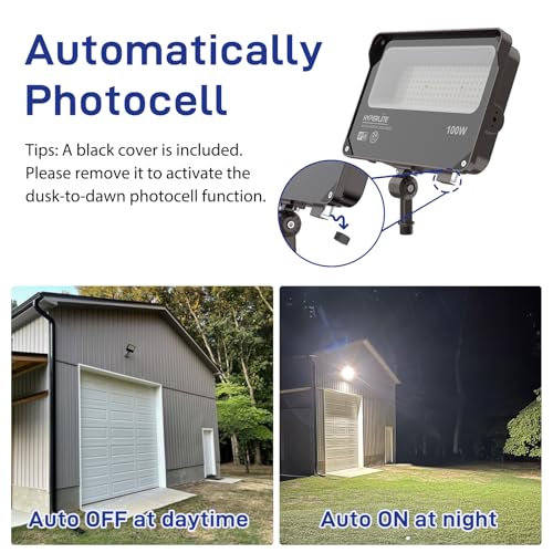 LED Flood Light with Dusk to Dawn Photocell
