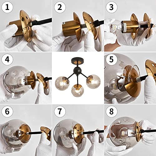 3 Light Chandelier