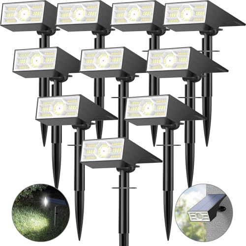 Solar Spot Lights Outdoor (10 Count)