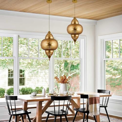 Moroccan Light Fixture Gold Modern Chandeliers for Dining Room