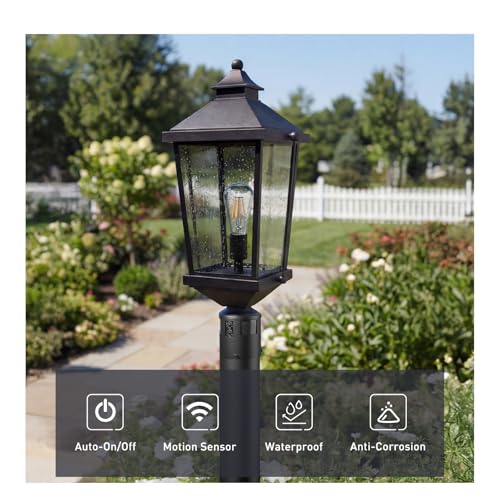 360° Exterior Post Light Fixture