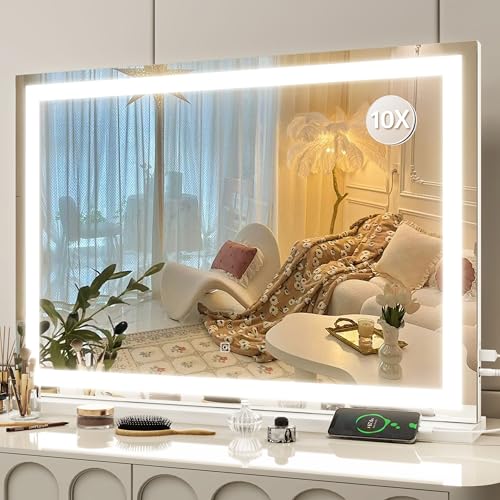 Vanity Mirror with Lights 32"x22"