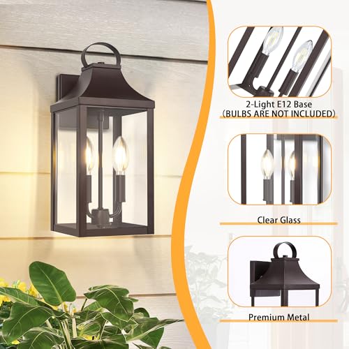 15" Outdoor Wall Lantern 2