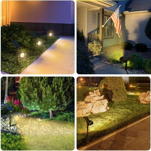 Solar Lights Outdoor (2 Count)