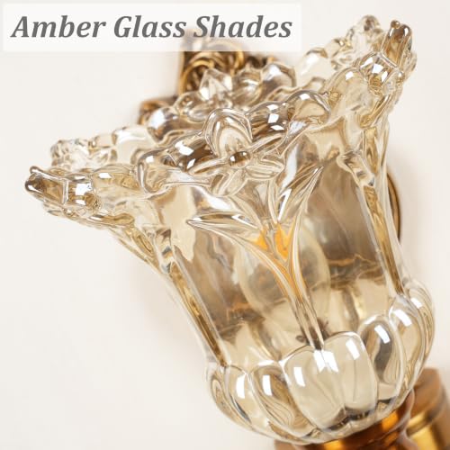 Glass Wall Sconce Set of 2 (2 Count)