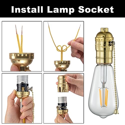 Lamp Socket with Pull Chain