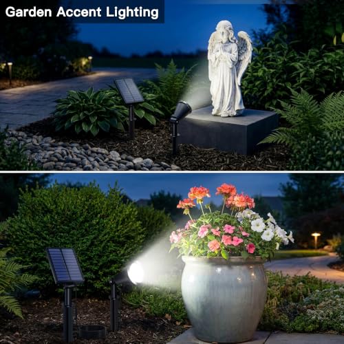 Solar Spot Lights Outdoor (4 Count)