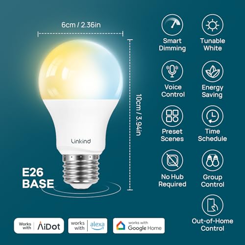 Smart Light Bulbs (4 Count)