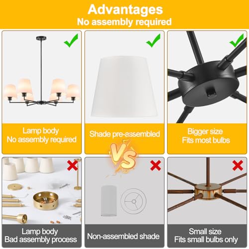 Black Chandeliers for Dining Room