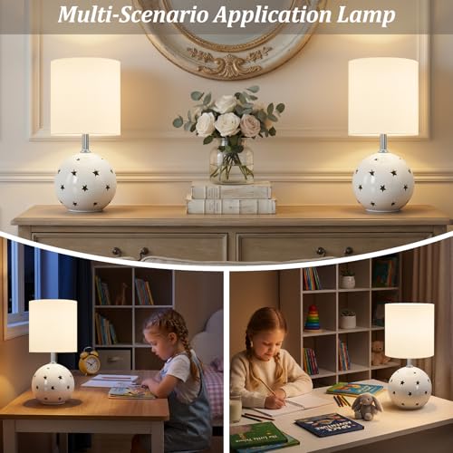 Small Table Lamp (White)