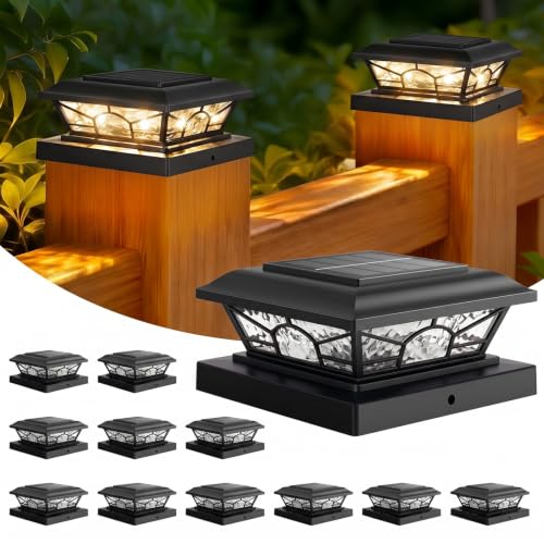4x4 Post Solar Lights (12 Count)
