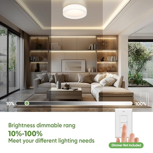 16 Inch Bird's Nest Flush Mount Ceiling Light