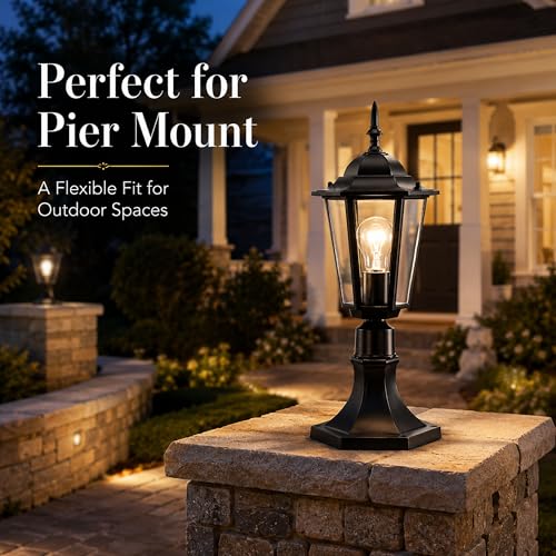 42" Adjustable Outdoor Post Light
