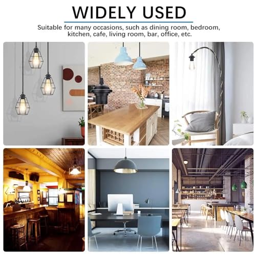 Vintage E26 E27 Ceiling Light Socket Pendant Lamp Holder Retro Edison Screw Base