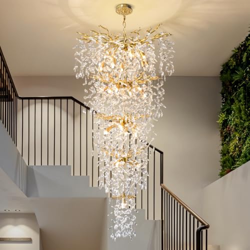 118'' Long Chandelier for High Ceiling