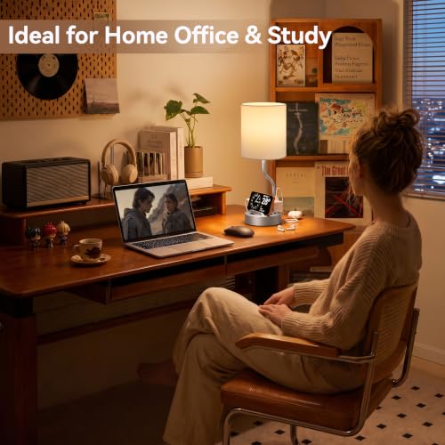 Bedside Lamp for Bedroom Set (2 Count)