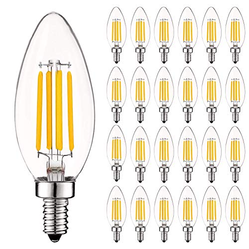 Vintage Candelabra LED Bulb (24 Count)