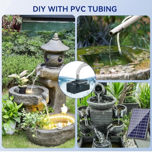Solar Fountain Pump for Bird Bath