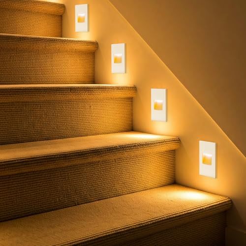 Outdoor Step Lights LED Indoor Stair Lights (4 Count)