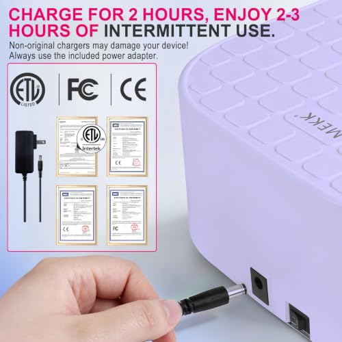 Red Light UV LED Nail Lamp