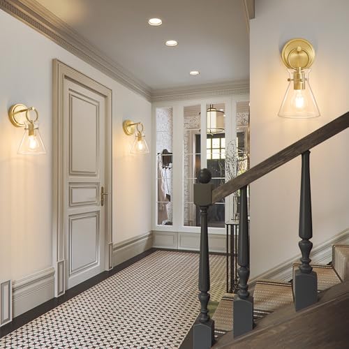 Gold Wall Sconce 1
