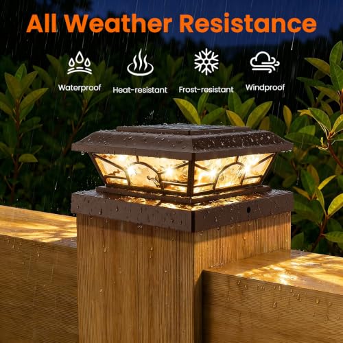 4x4 Post Solar Lights (6 Count)