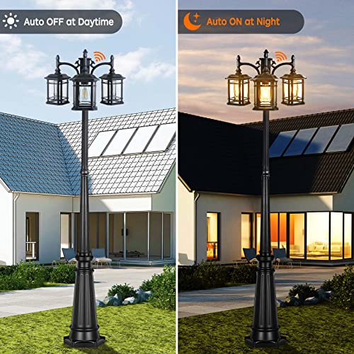Dusk to Dawn Outdoor Lamp Post Lights