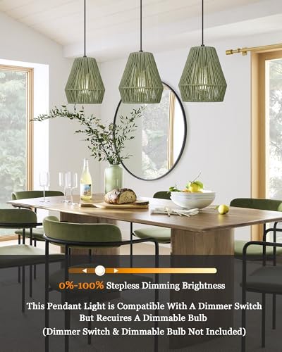 Woven Japandi Pendant Lights