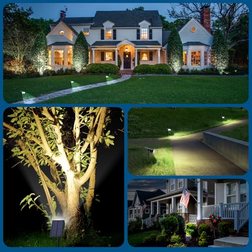 Solar Lights Outdoor Waterproof IP65 (6 Count)