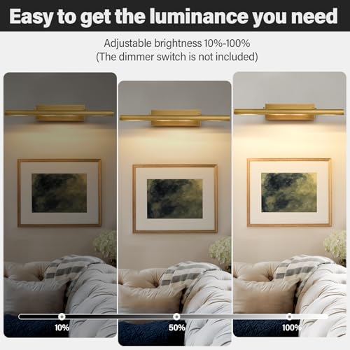 Antiquing Art Picture Frame Wall Light