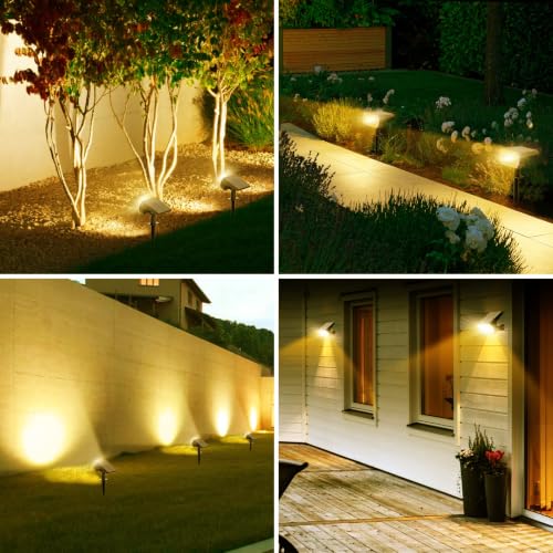 Solar Spot Lights Outdoor (6 Count)