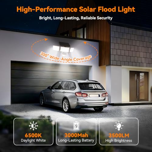 Solar Lights Outdoor (4 Count)
