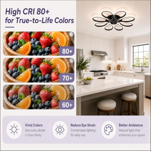 29.53 inch Modern LED Ceiling Light