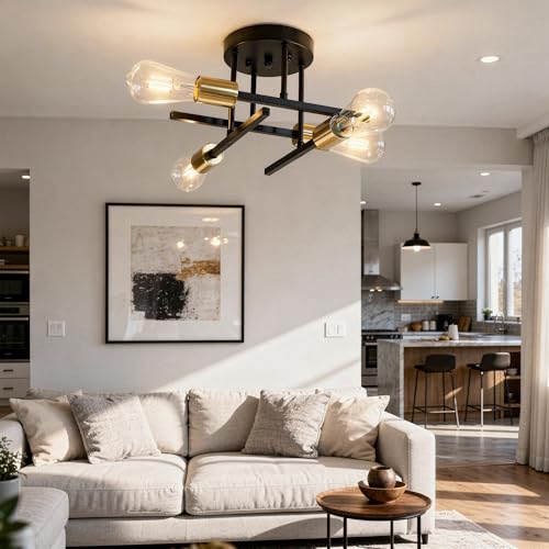 Modern Sputnik Chandelier