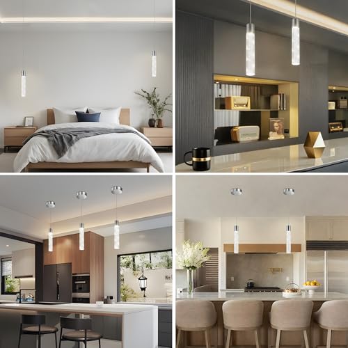 Modern LED Pendant Lights Kitchen Island Lighting (3 Count)