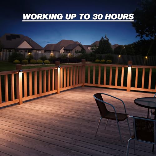 12 Pack Solar Fence Lights (12 Count)