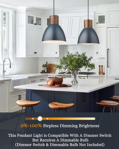 Hammered Pendant Light for Kitchen Island