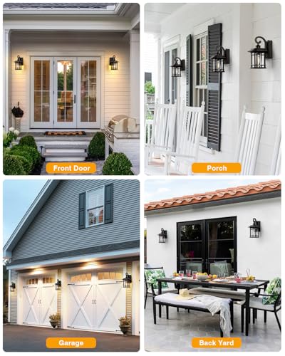 Exterior Lighting Fixtures Dusk to Dawn (2 Count)