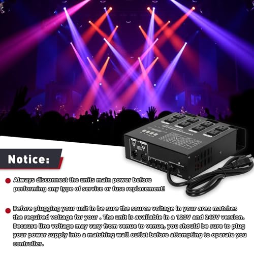 Dmx Dimmer Pack with Dmx 4