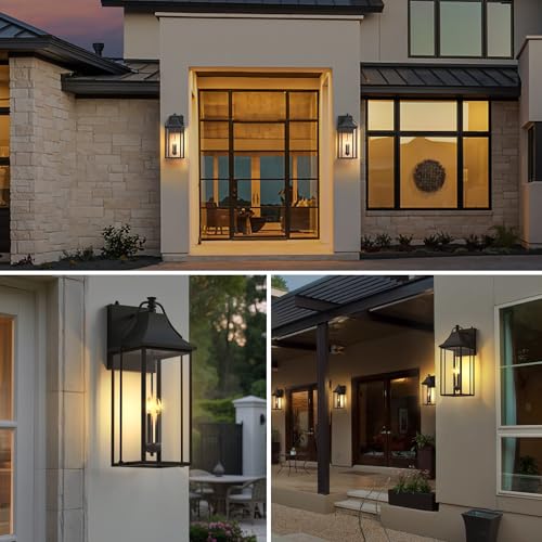 25IN Dusk to Dawn Outdoor Wall Sconce