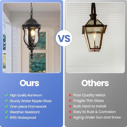 Large Outdoor Pendant Light
