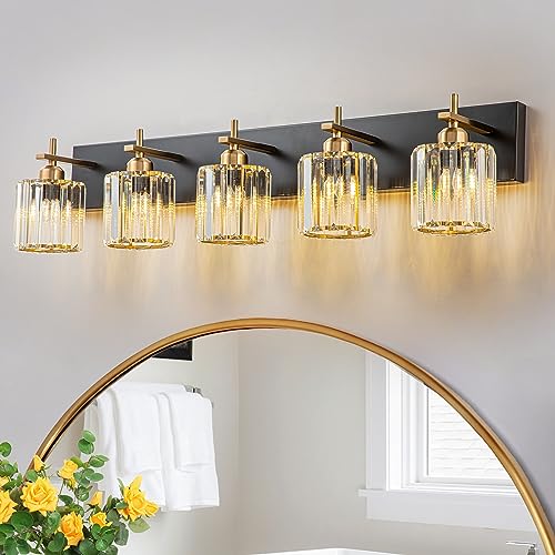 Modern Crystal Bathroom Vanity Lights