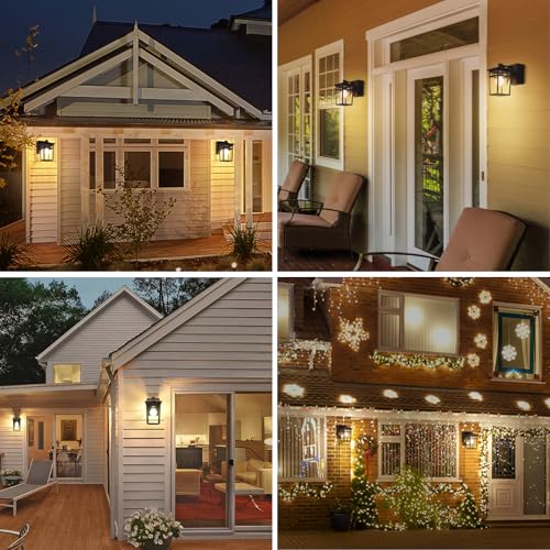 Porch Light with GFCI Outlet Built in
