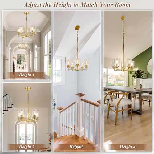 D19.8" Chandelier for Dining Room