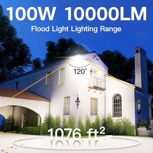 6 Pack LED Flood Lights Outdoor (6 Count)