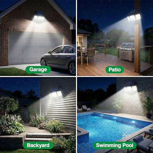 Solar Outdoor Lights Motion Sensor (2 Count)