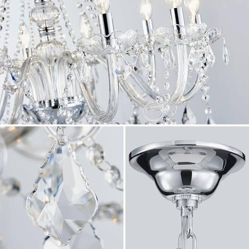 Large Crystal Chandelier